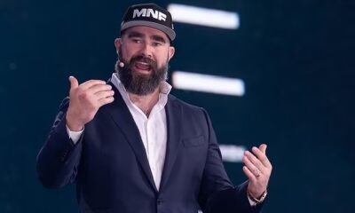 Jason Kelce hits back at trolls after being labeled