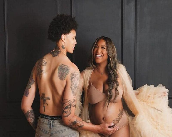 Griner goes topless in proud pose with