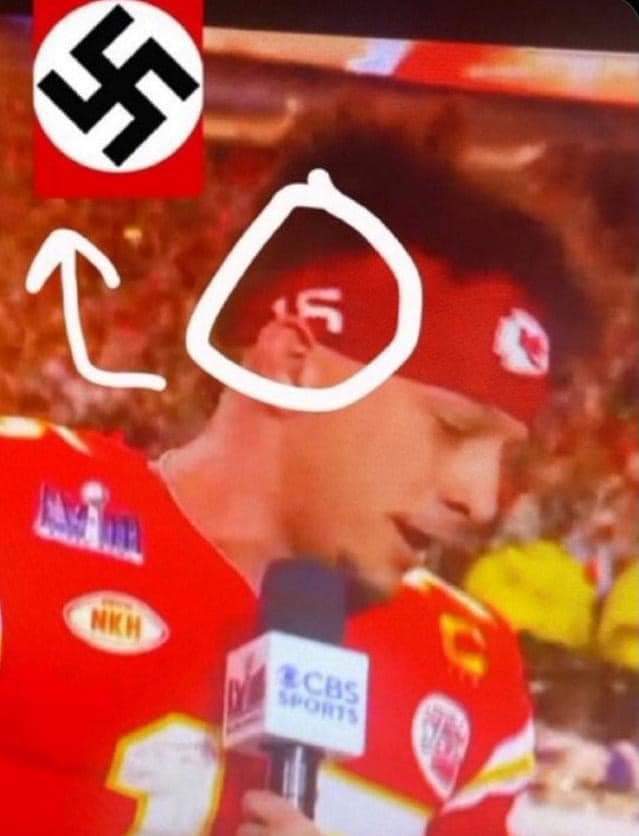 Breaking News: The Entire Internet Is Tripping Out Over Sketchy Image That Appears To Show Patrick Mahomes Rocking Racist Symbol On His Clothing …..see more