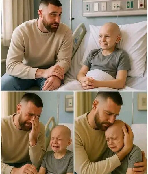 Heartbreaking Wish from 11-Year-Old with Brain Tumor Moves Travis Kelce to Tears—What He Did Next Shocked the Entire Hospital and Touched Millions Worldwide