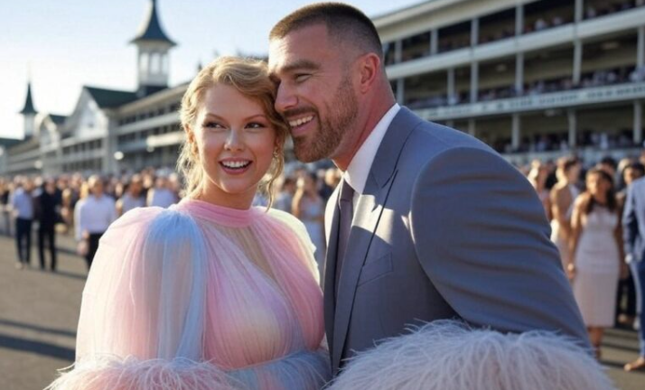 Just In: Taylor Swift and Travis Kelce Steal the Show at the 2025 Kentucky Derby with Dazzling Outfits and Unstoppable Star Power!