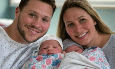 NFL Quarterback Josh Allen Celebrates Arrival of Twin Babies