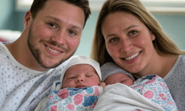 NFL Quarterback Josh Allen Celebrates Arrival of Twin Babies