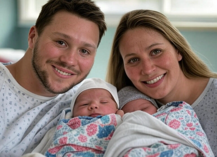 NFL Quarterback Josh Allen Celebrates Arrival of Twin Babies